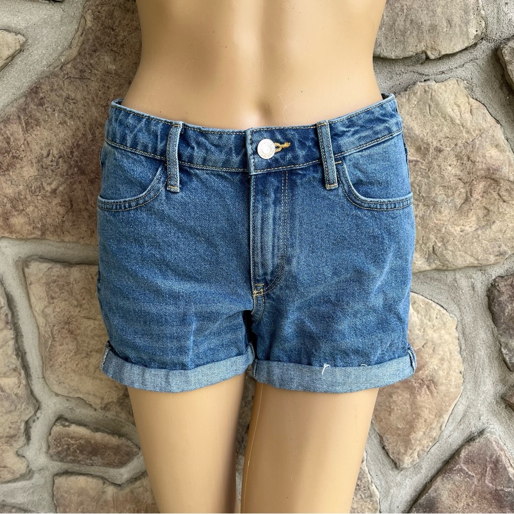 H&M | Cuffed Jean Shorts